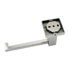 Nero Chrome Stainless Steel Toilet Paper Roll Holder